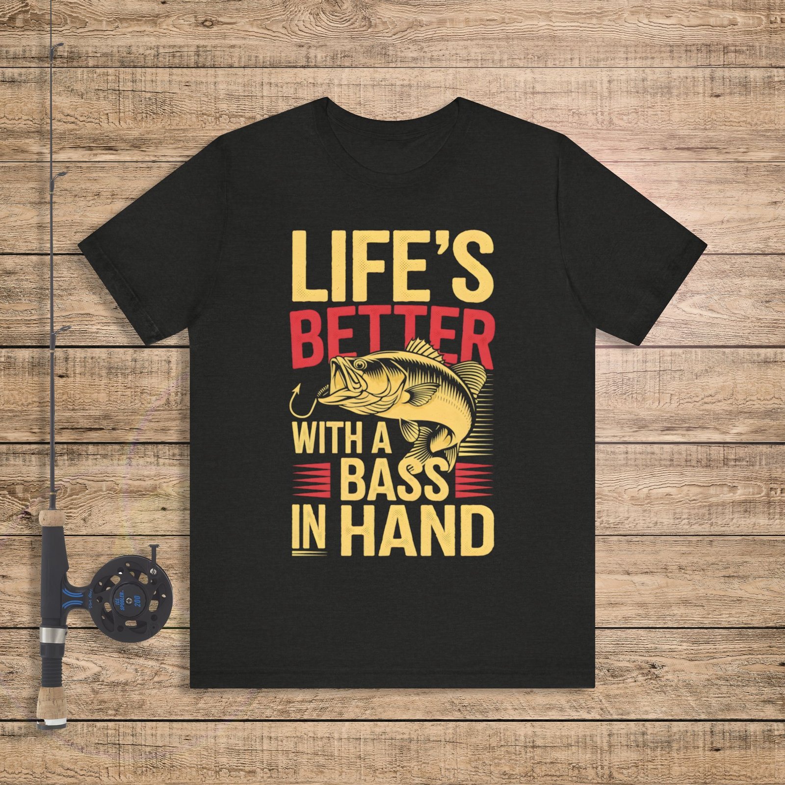 Life's Better Bass Fishing T-Shirt