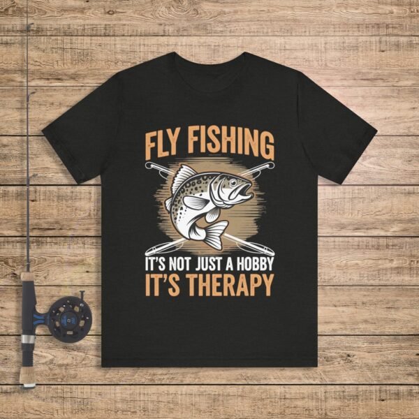 Fly Fishing is Therapy Unisex T-Shirt