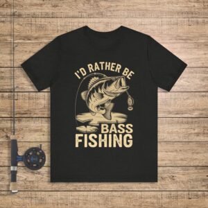I'd Rather Be Bass Fishing Tshirt