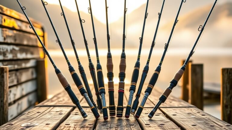 portable and powerful fishing rods