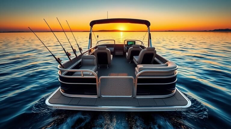 top fishing pontoon boats
